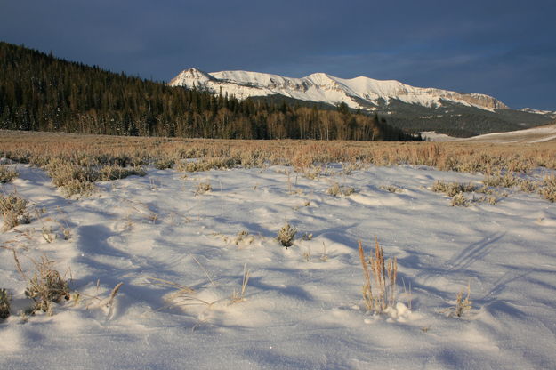 Triple Peak Panorama. Photo by Fred Pflughoft.