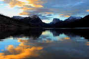 Squaretop Mtn. Sunrise. Photo by Fred Pflughoft.