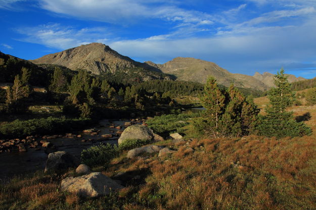 Mount Washakie from Washakie Crossing. Photo by Fred Pflughoft.