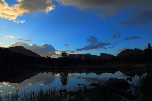 Sunrise from Lost Lakes. Photo by Fred Pflughoft.