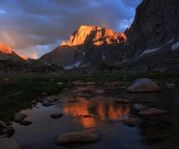 Temple Peak Sunset. Photo by Fred Pflughoft.