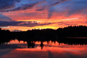 Dads Lake sunset. Photo by Fred Pflughoft.