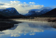 Squaretop Mtn. & Green River. Photo by Fred Pflughoft.