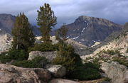 Jackson Peak storm clouds. Photo by Fred Pflughoft.