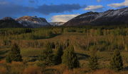 Gypsum Mountain in spring. Photo by Fred Pflughoft.