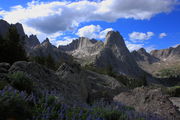 Pingora and the Cirque of the Towers. Photo by Fred Pflughoft.