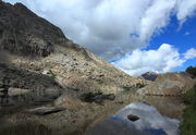 Rapid Lake Reflections. Photo by Fred Pflughoft.