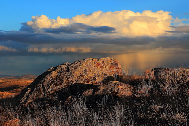 Rain Cloud Rock. Photo by Fred Pflughoft.