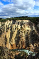 Grand Canyon of the Yellowstone from Inspiration Point. Photo by Fred Pflughoft.