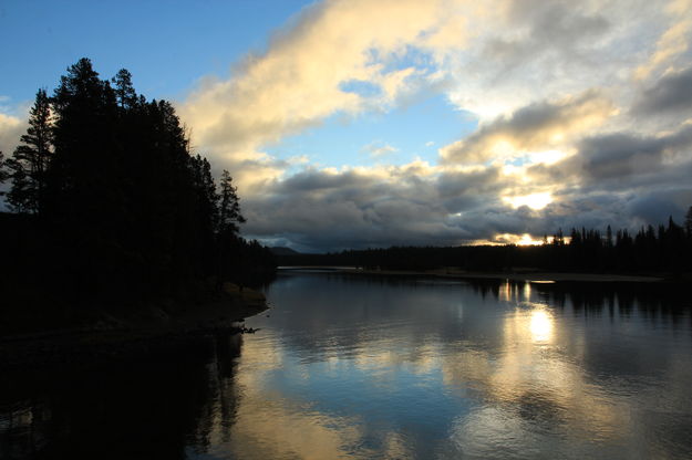 Yellowstone River Reflections. Photo by Fred Pflughoft.