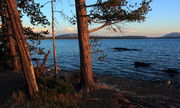 Pumice Point Sunset. Photo by Fred Pflughoft.