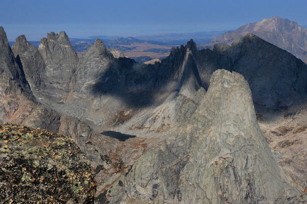 Summit View of the Cirque. Photo by Fred Pflughoft.