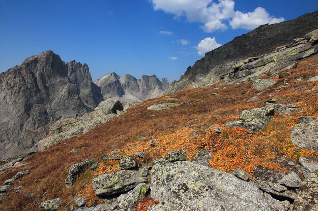 From the Upper Slopes of Mitchell Peak. Photo by Fred Pflughoft.