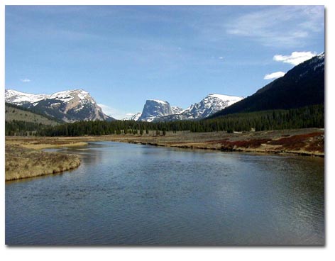 Green River and Square Top Mountain