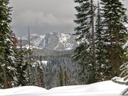 Saltlick Mountain View from the trail. Photo by Scott Almdale.