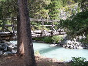 Trail Bridge Crossing over Green River. Photo by Scott Almdale.