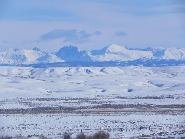 Mt. Bonneville view from Big Piney         . Photo by Scott Almdale.