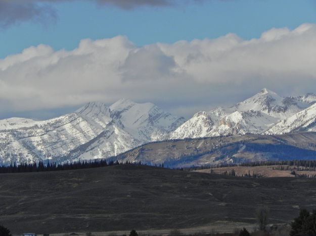 Gros Ventre Mountains. Photo by Scott Almdale.