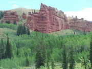 WY Range Canyon Pinnacles. Photo by Scott Almdale.