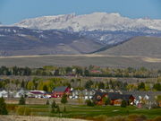 Lingering Autumn Scenery around Pinedale