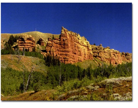 Bare Pass in the Wyoming Range