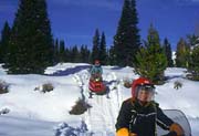 A snowmobiler's paradise