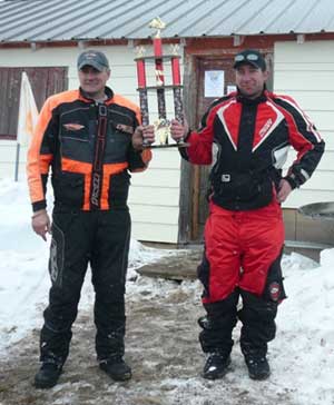 Winners of Twin Class, Team #2966, (L-R): Tony Cook, Jim Gress