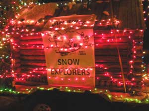 2011 Pinedale Christmas parade float