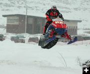SnoCross races in Bondurant