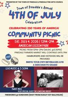 Town of Pinedale 4th of July celebration 2026