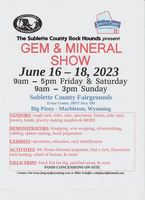 2023 Gem & Mineral Show