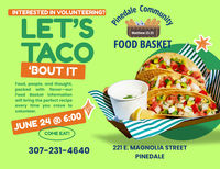 Let's taco about it