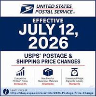 Postage increase