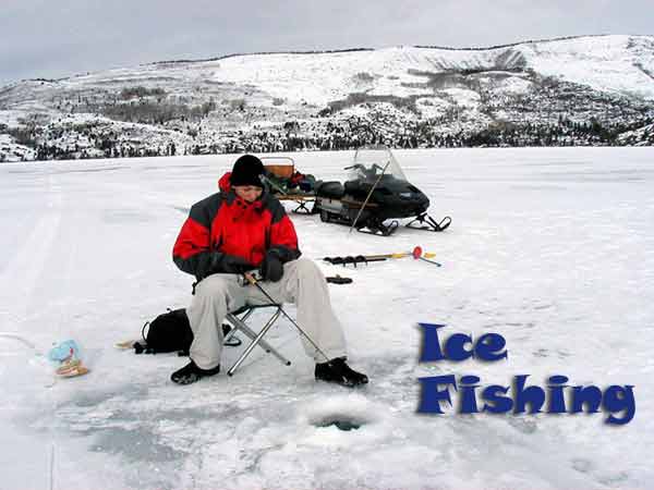 Wyoming Ice Fishing, Pinedale Wyoming