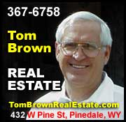 See Tom Brown for local Real Estate and Insurance