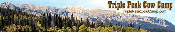 Triple Peak Cow Camp, Big Piney, Wyoming