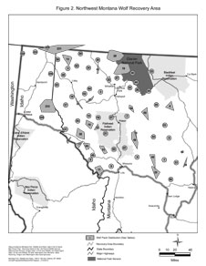 Northwest Montana Wolf Recovery Area