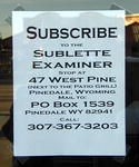 The Sublette Examiner