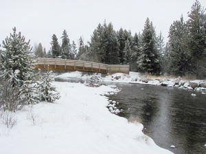 Winter finally comes to Pinedale