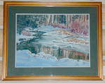Winter on Pine Creek by Lynn Thomas