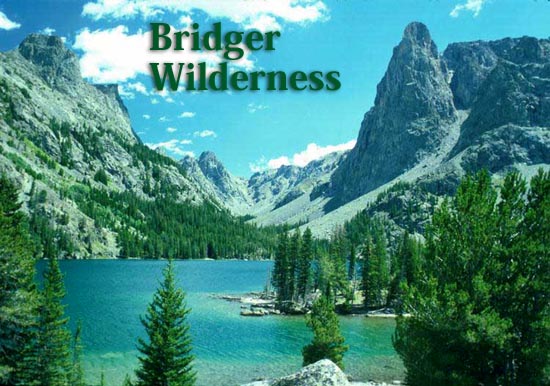 The Jim Bridger Wilderness. US Forest Service photo, Bridger-Teton National Forest
