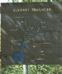 Elkhart Park trailhead sign