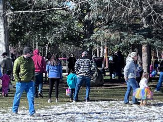 Lions Club Easter Egg hunt. Photo by Mindi Crabb.