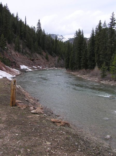 Hoback River. Photo by Pinedale Online.