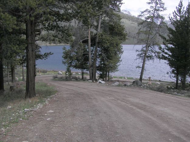 Boat launch road. Photo by Pinedale Online.