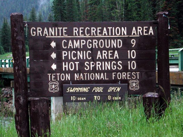 Sign at Start of Road. Photo by Pinedale Online.