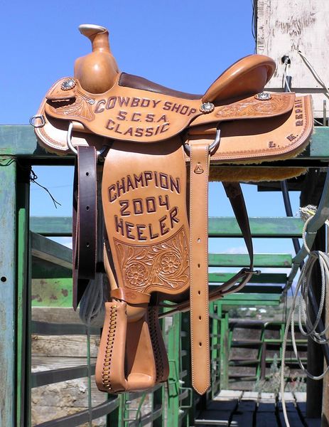 Prize Saddle. Photo by Pinedale Online.