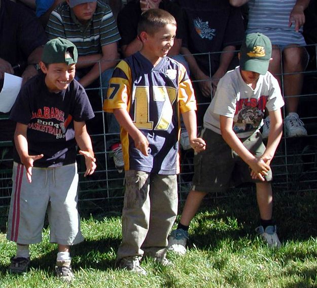 Ready for Greased Pig. Photo by Pinedale Online.