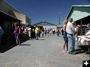 Vendor & Food Court. Photo by Pinedale Online.