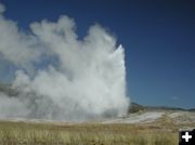 Old Faithful. Photo by Pinedale Online.